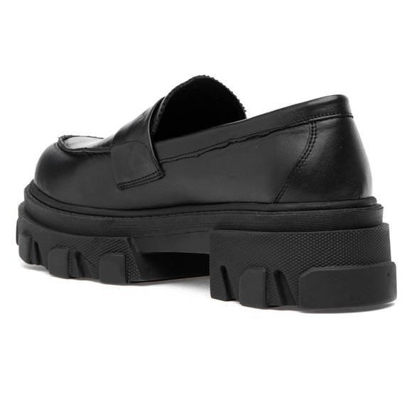 NWT SILENT D CORALIE Loafer Black - Picture 3 of 15